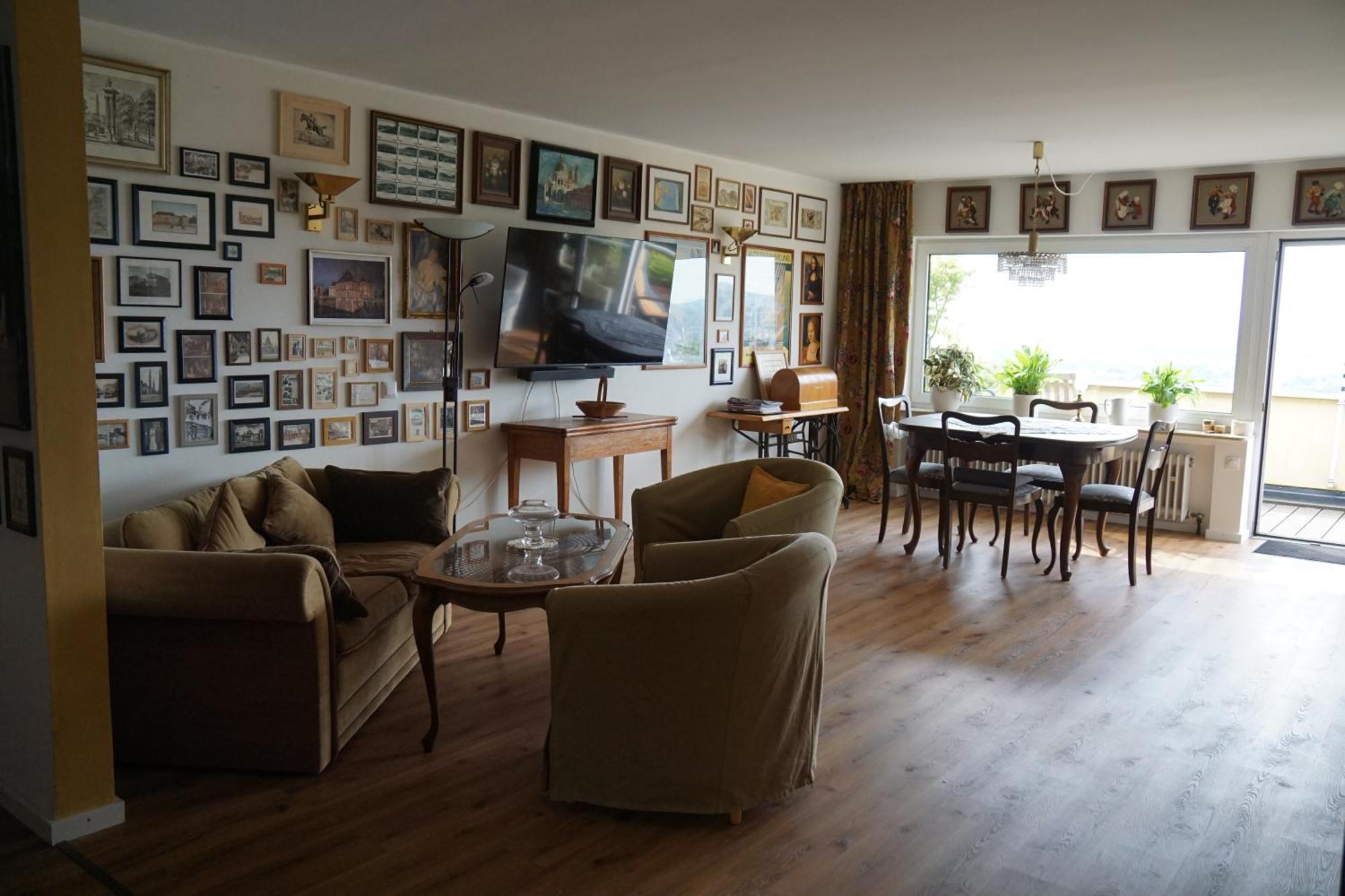 Urbar  Rheinblick Am Rheinsteig Zur Festung Ehrenbreitstein Mit Balkon Und Sauna מראה חיצוני תמונה