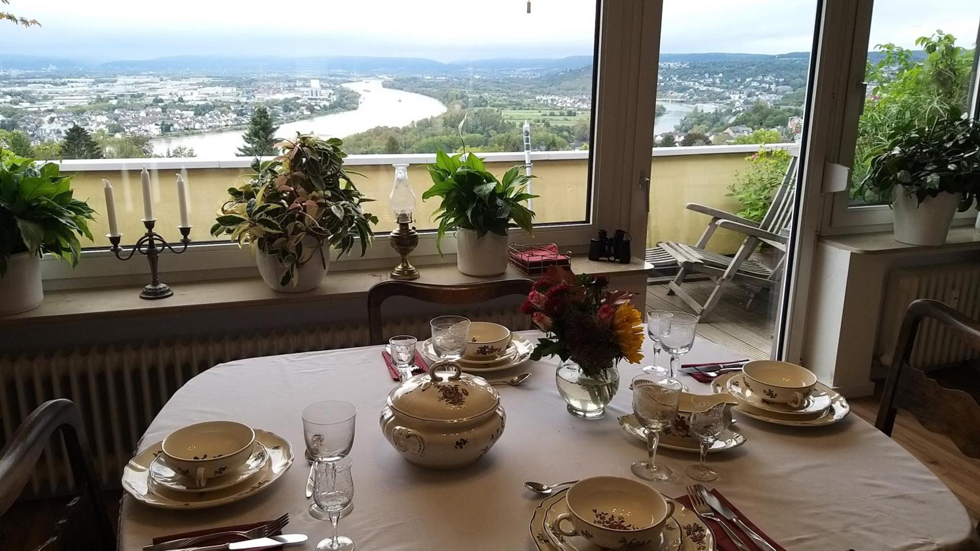 Urbar  Rheinblick Am Rheinsteig Zur Festung Ehrenbreitstein Mit Balkon Und Sauna מראה חיצוני תמונה